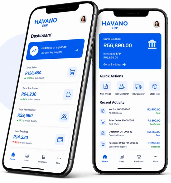 Havano ERP phone